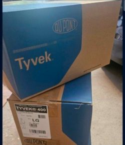 Tyvek Disposable Potective CoverAll with hood
