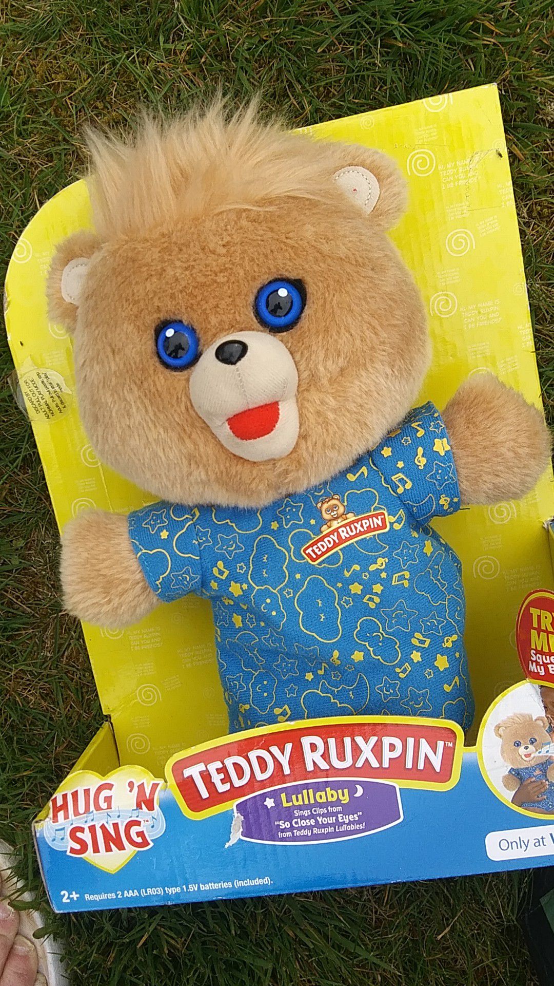 Teddy ruxpin hug and sing
