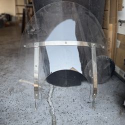 Universal Detachable Motorcycle Windshield 