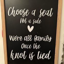Wedding Sign