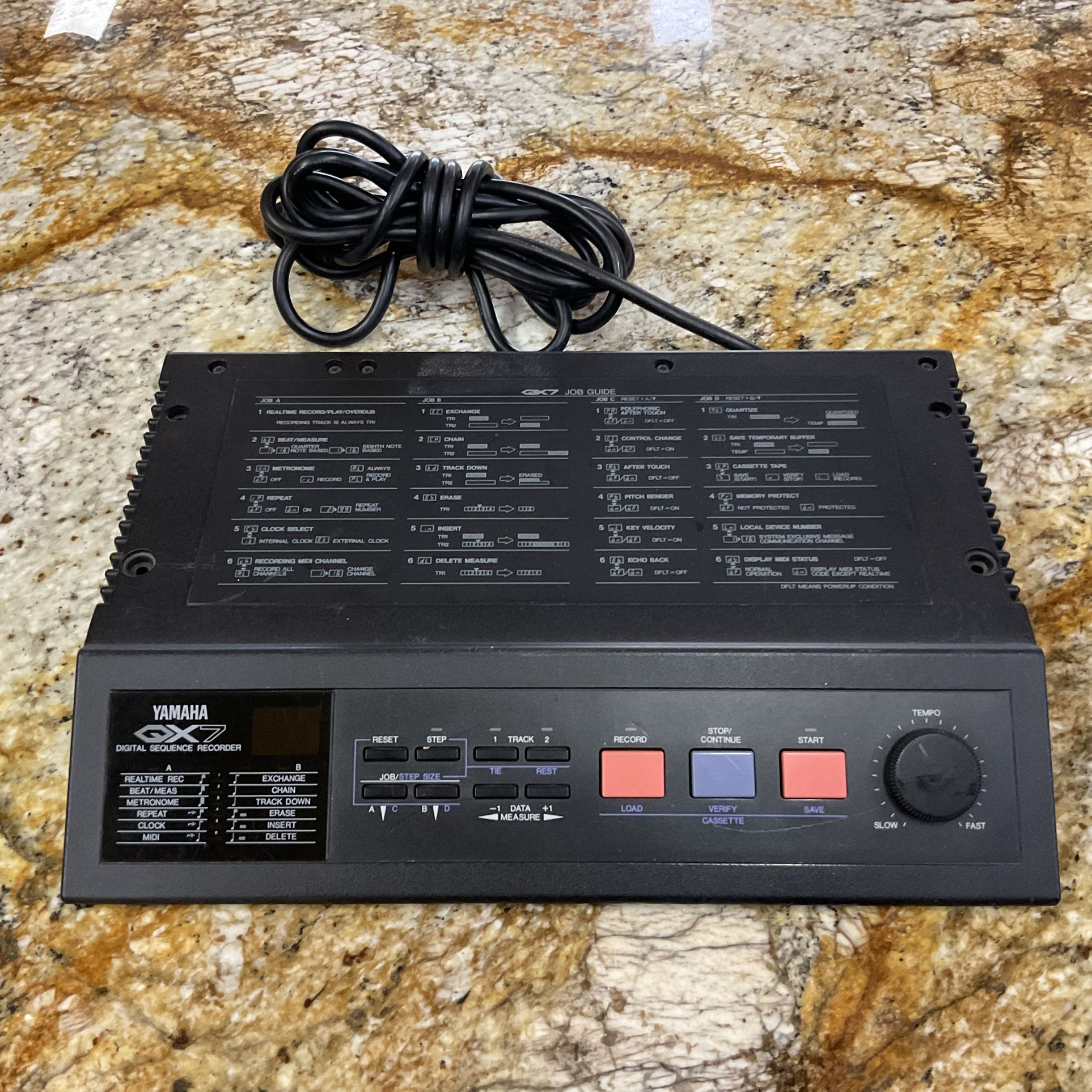 Yamaha QX7 Digital Sequence Recorder