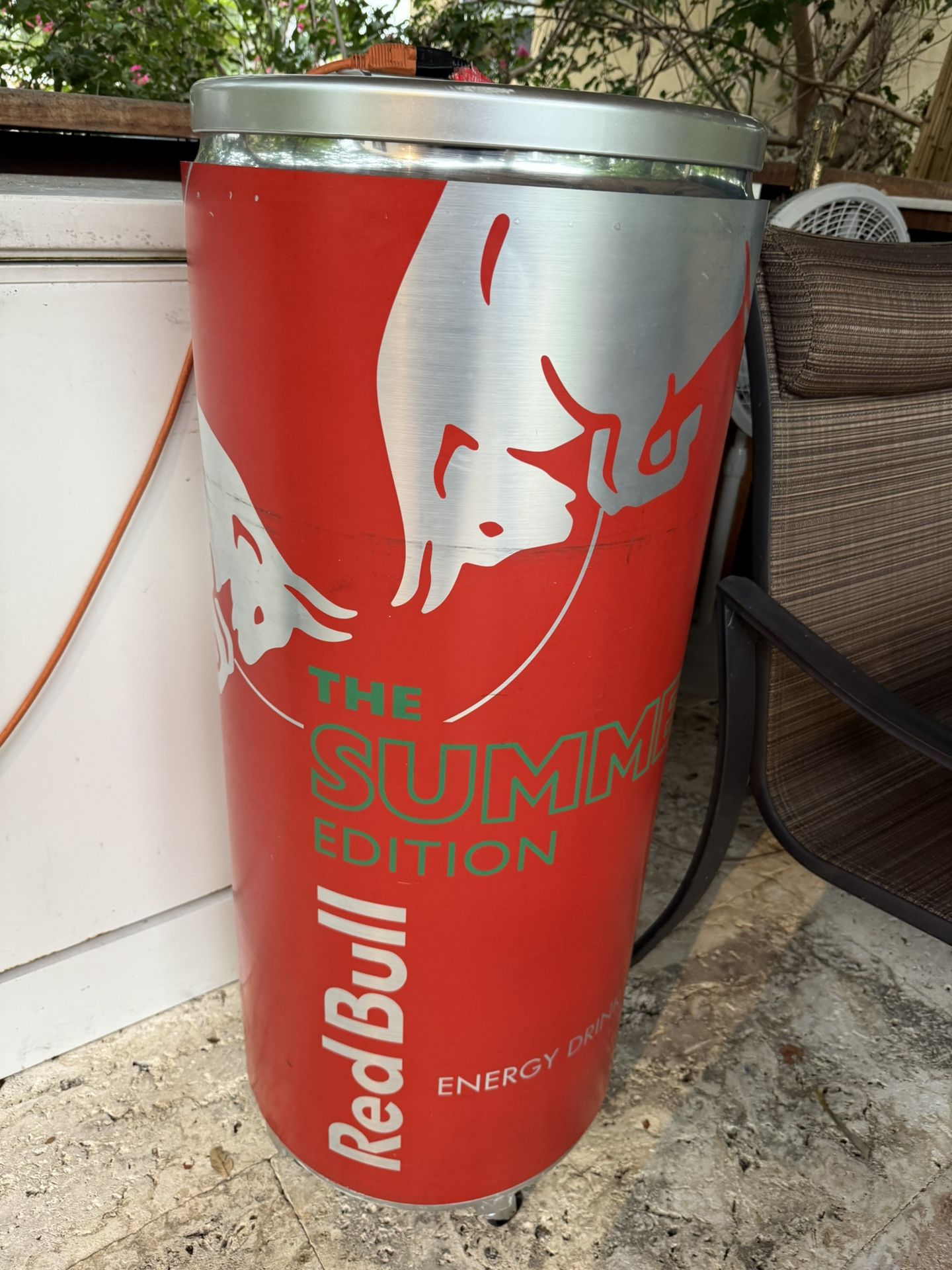 Red Bull Can Cooler Rolling