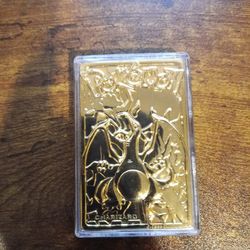 1999 23 Karat Gold Plated Charizard 