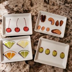 Four Small Snack Dishes