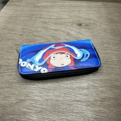 Ponyo Japanese Anime Zippered Wallet