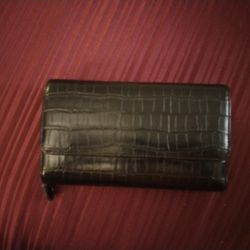 Alligator Skin Clutch 