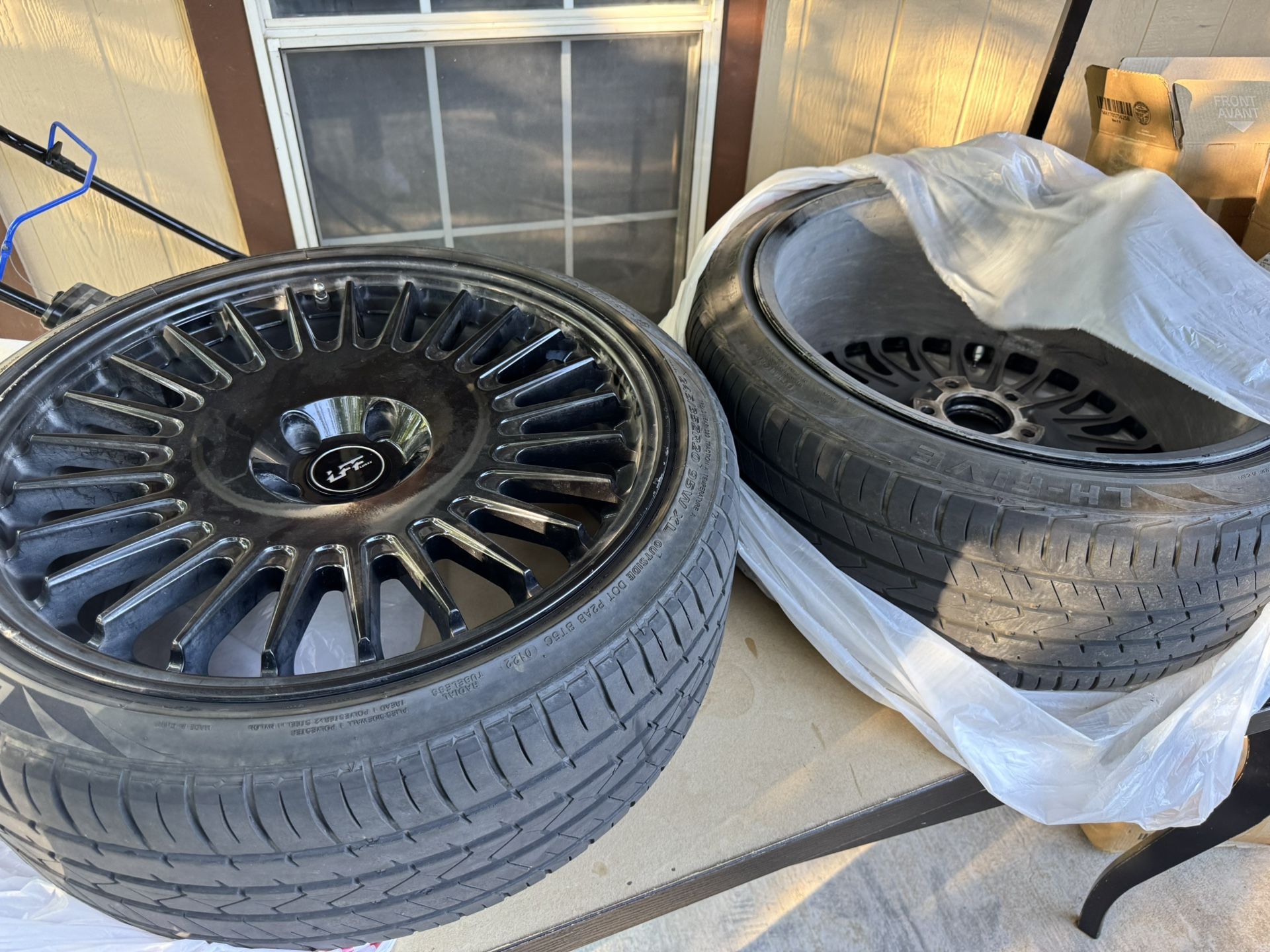 4 Tire And Rim Set