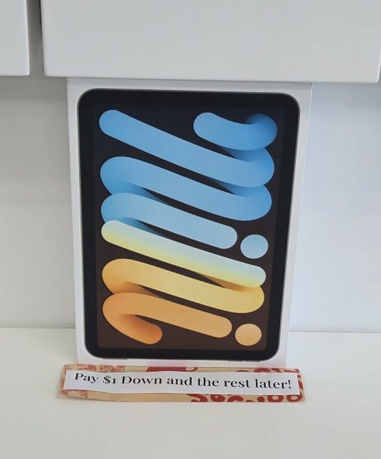 ๐ฑ Apple iPad Mini 6 (8.3") โ Only $1 Down! Payment Plan Available!