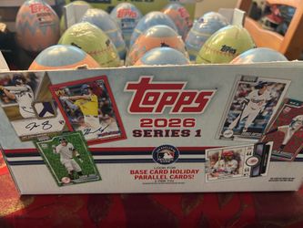 2026 MLB Topps 75 Series 1 & 2 Baseball Hanger Boxes And Packs - Sealed