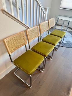 Rattan Dining Chairs Brand New Set of 4