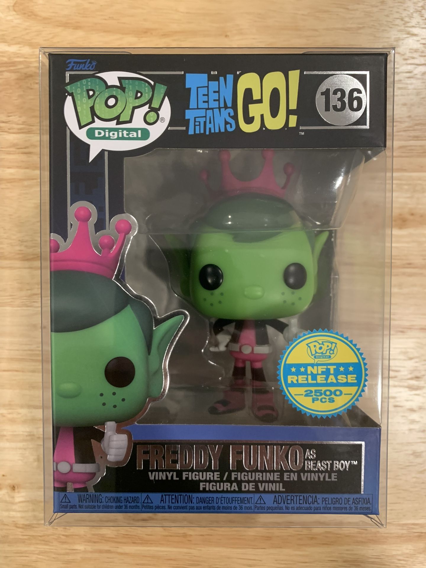 Funko Pop! DC Teen Titans Go! - 136 - Freddy Funko as Beast Boy