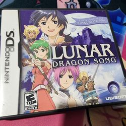 Nintendo DS Game - Lunar Dragon Song