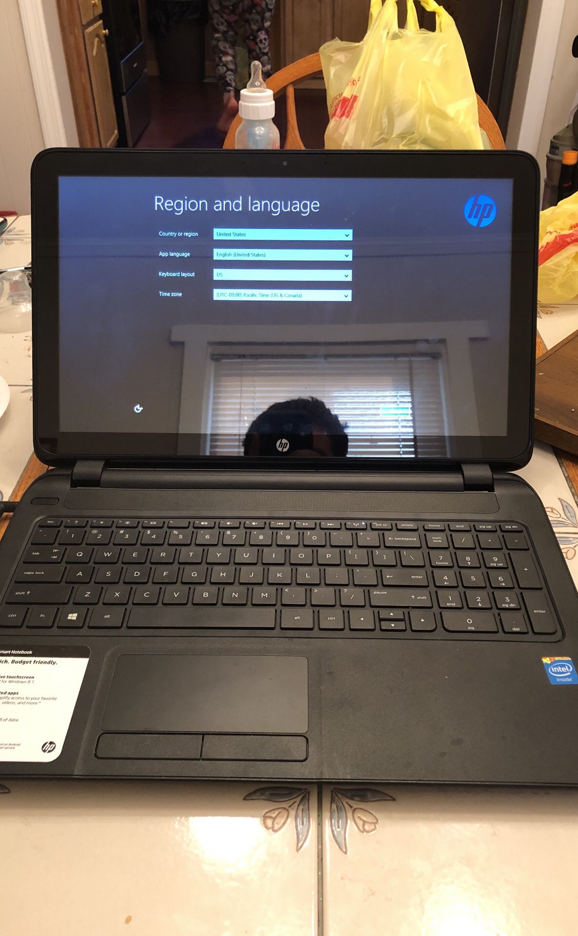 HP touchsmart notebook