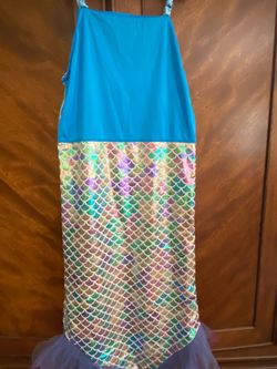 Mermaid Costume Dress For Children