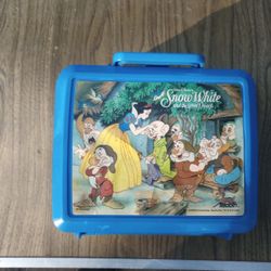 Disney Snow White And The Seven Dwarfs Lunchbox Vintage