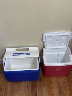 Mini Igloo Mini Mate & Coleman Mini Cooler Lot Of 2