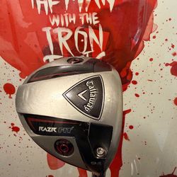 Callaway RAZR FIT Driver / 9.5* / Reg Flex / Head Cover Included