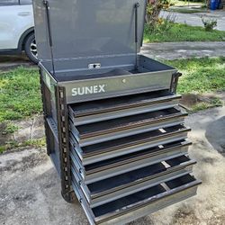 Sunex Rolling Tool Box All Drawers Lock $550 Firm