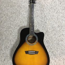 Acoustic Electric Washburn Guitar