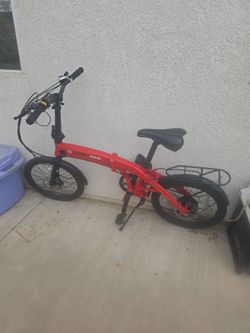 Folding bike