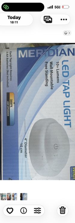 Tap Led Lights 4 Pack