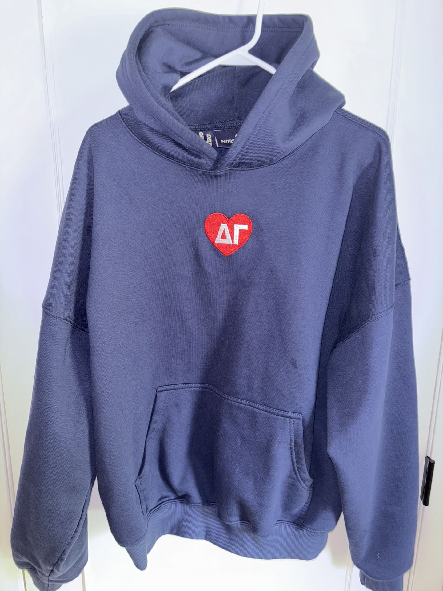 Delta Gamma Hoodie Dad's Weekend Size L Quality Fabric - Main Image