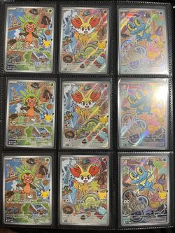 Pokemon First Partner Illustration Series 3 Singles