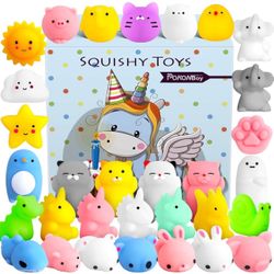 30 Piece squishy toys - Cute animals 