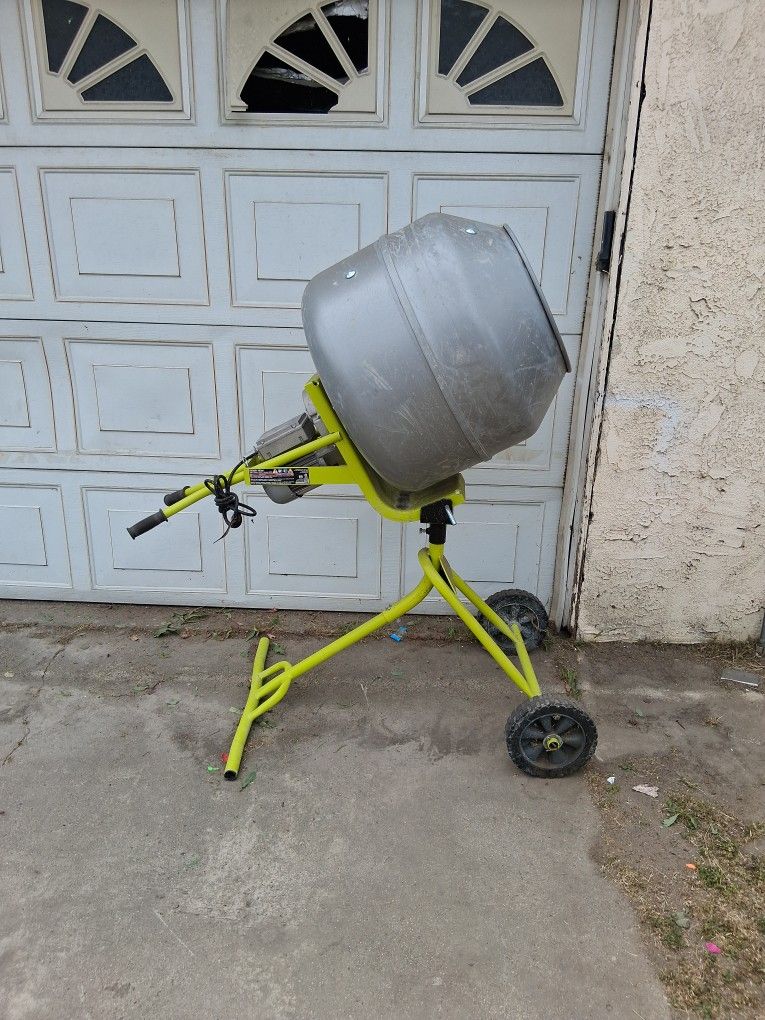 Cement Mixer Ryobi