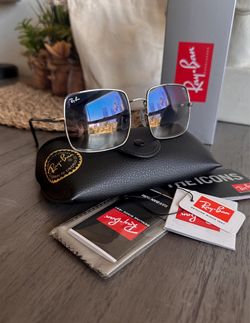 New RayBans - Box, Pouch Cloth All Included