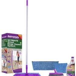 Rejuvenate Deep Cleaner and Grout Brush System, Acid Free - RJ24DCKIT