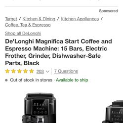 Delonghi Magnifica Start