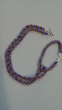 Necklace and bracelet
