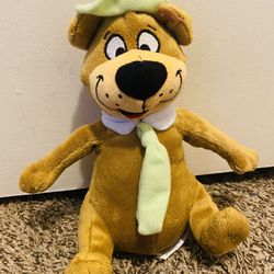 Hanna Barbera Yogi Bear Plush 9” Brown Stuffed Animal I Want A Pic A Nic Basket