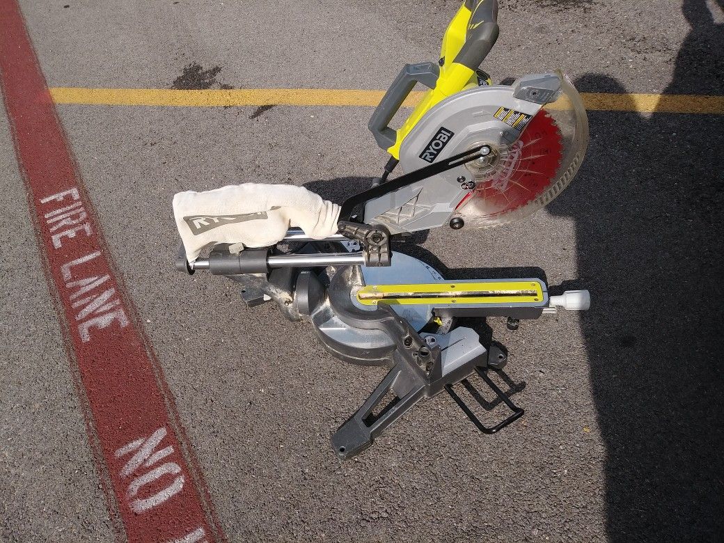 Ryobi 15 Amp 10" Miter Saw w/ Laser