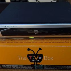 TiVo Series 2 DVR Model TCD649080 80GB + Remote + Original Box