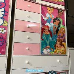 New Princess Pink Closet Wardrobe Fully Assembled