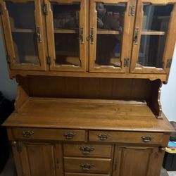 Rock Maple Hutch.  Young Republic 