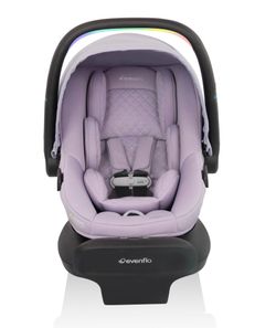 NEW! Evenflo LiteMax infant car seat with Sensory Soothe lights & music