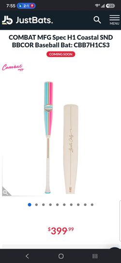 COMBAT MFG Spec H1 Coastal SND BBCOR Baseball Bat