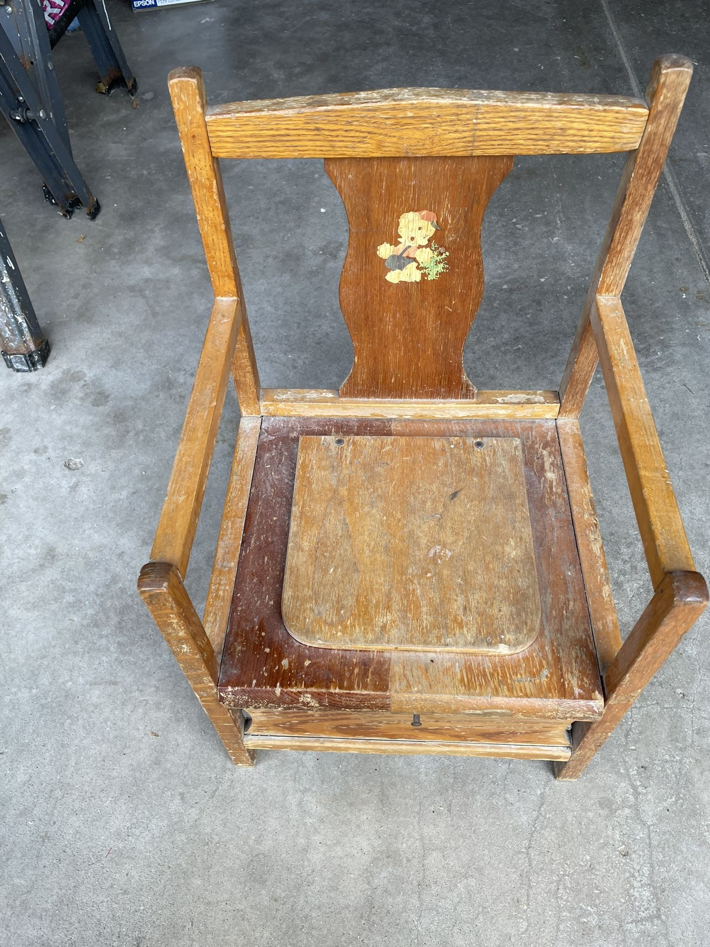 Antique Child’s Potty Chair