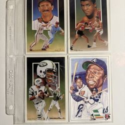 Various Jumbo Cards (boxing, Football, Baseball)