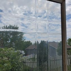 Etched Glass Replacement Storm Door