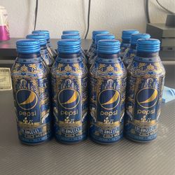 12 Pepsi Limited Edition Super Bowl LV1 2022 Cans