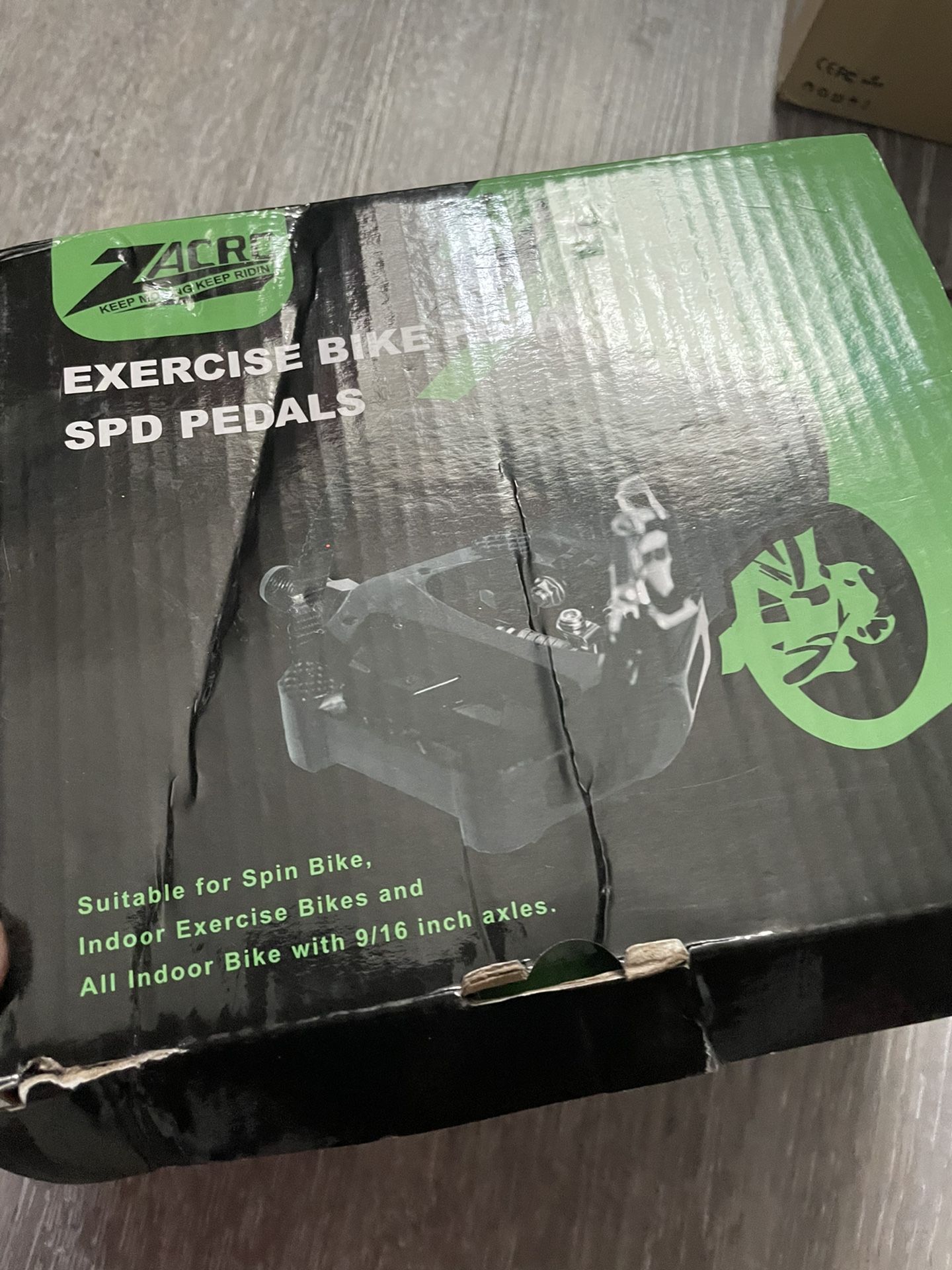 Bike exercise pedals new in original pack 