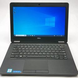 Dell Latitude UltraBook Laptop Intel Core i5 8 GB RAM 256 GB SSD Webcam HDMI Wi-Fi & Bluetooth Wireless Windows 11 Professional 