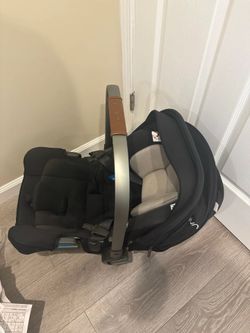 Nuna PIPA RX Infant Car Seat + Base (Caviar) — Great for Second Car, No Accidents