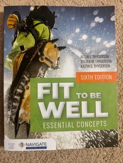 Fit to Be Well Essential Concepts Sixth Edition