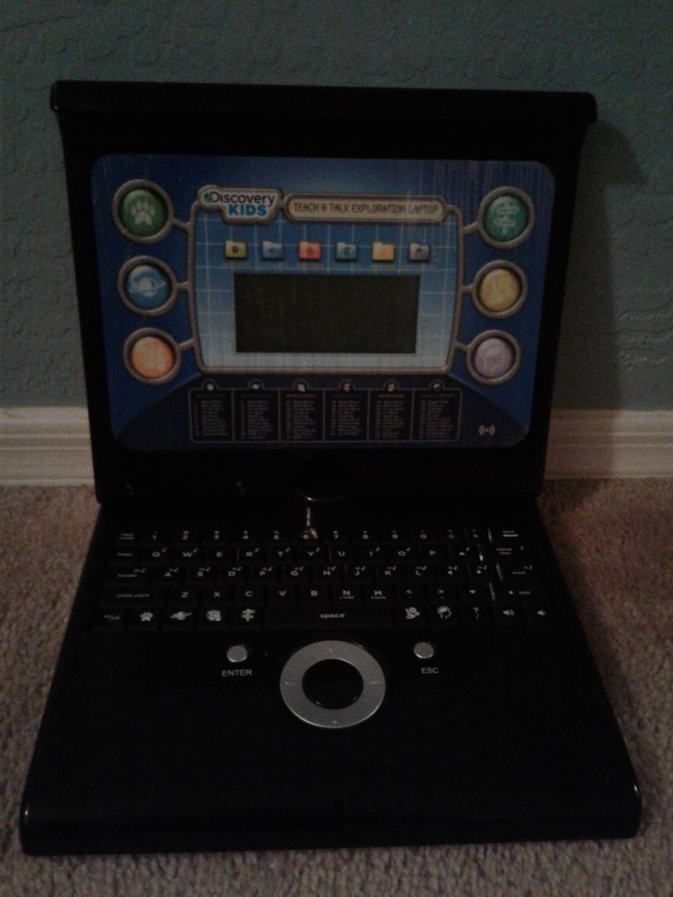 Discovery Kids Teach and Talk Exploration Laptop