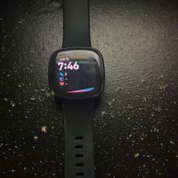 Fitbit Sense Smartwatch - Carbon/Graphite Stainless Steel
